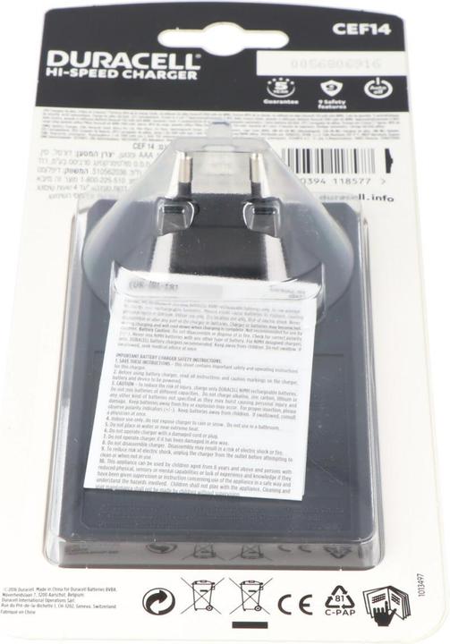 Produktbild Duracell Ion Speed 4000 (1 Stk., Ladegerät ohne Akku)