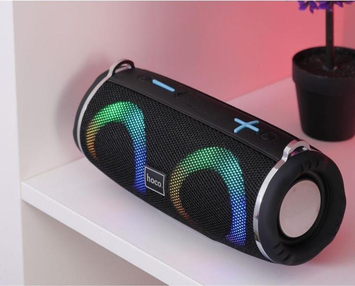 Produktbild Hoco - Wireless Speaker Sports (HC12) - Bluetooth 5.0, Shoulder Strap, 10W - Black (2 h)