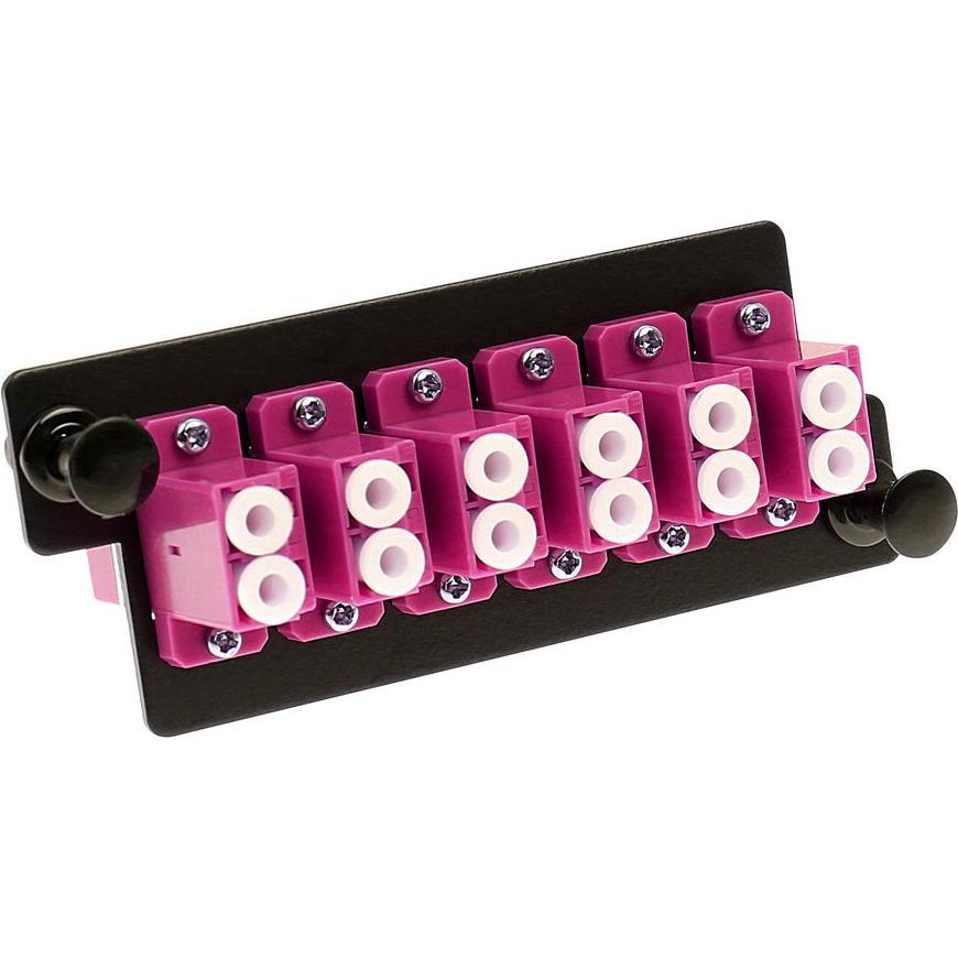 ACT Adapterplate 6xLC Duplex (12F) OM4, Server Zubehör