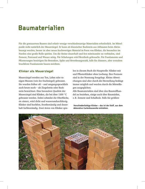 Produktbild Bauen mit Ziegelsteinen (Deutsch, Manfred Braun, 2011)
