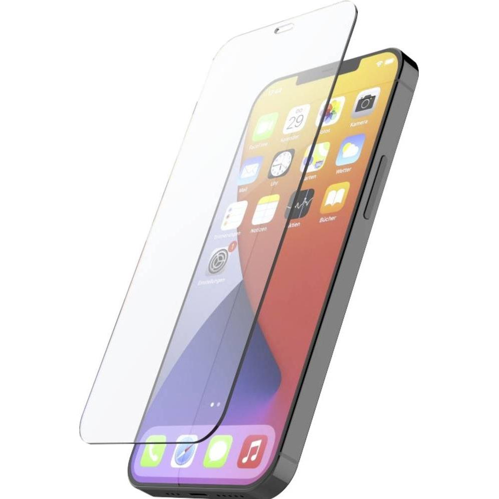 Hama Premium Crystal Glass (1 Stück, Apple iPhone 12, Realme 12 Pro+), Smartphone Schutzfolie, Transparent