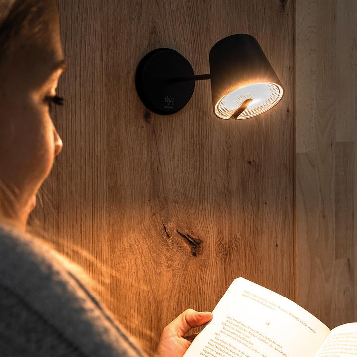 Produktbild Silwy Magnet-Leuchte Portofino Black inkl. Platzset und Pad (198 lm)