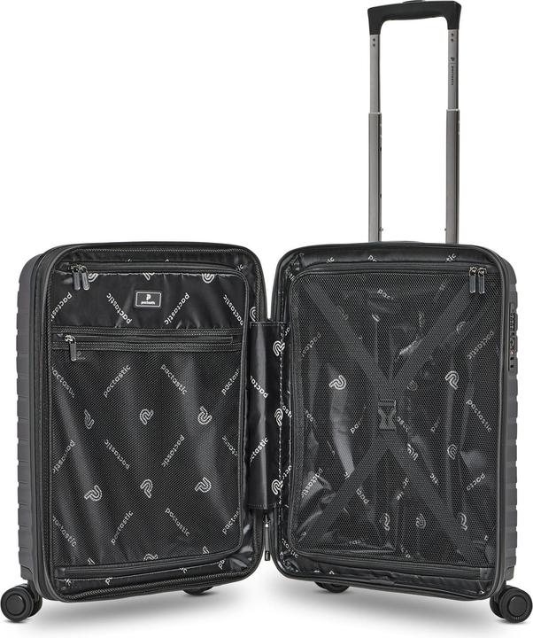 Image du produit Pactastic Collection 04 THE CABIN + 4 roues trolley cabine S 55 cm avec soufflet extensible (40 l)