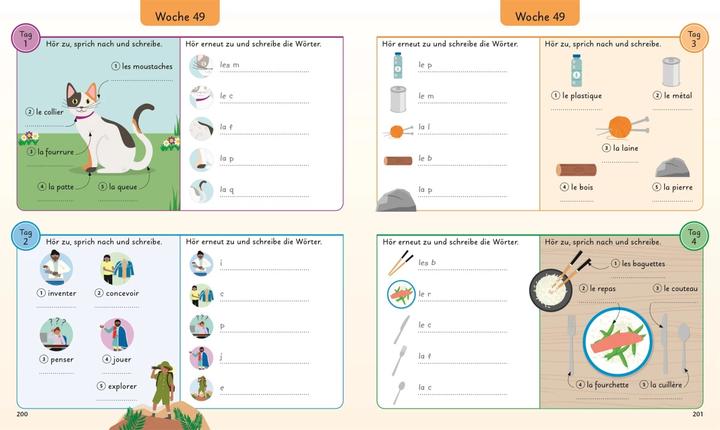 Produktbild Französisch für clevere Kids - 5 Wörter am Tag (Deutsch, DK Verlag - Kids, 2023)