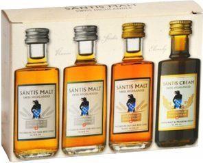 Säntis Malt Miniature di whisky Deguset (1 x 4 cl)