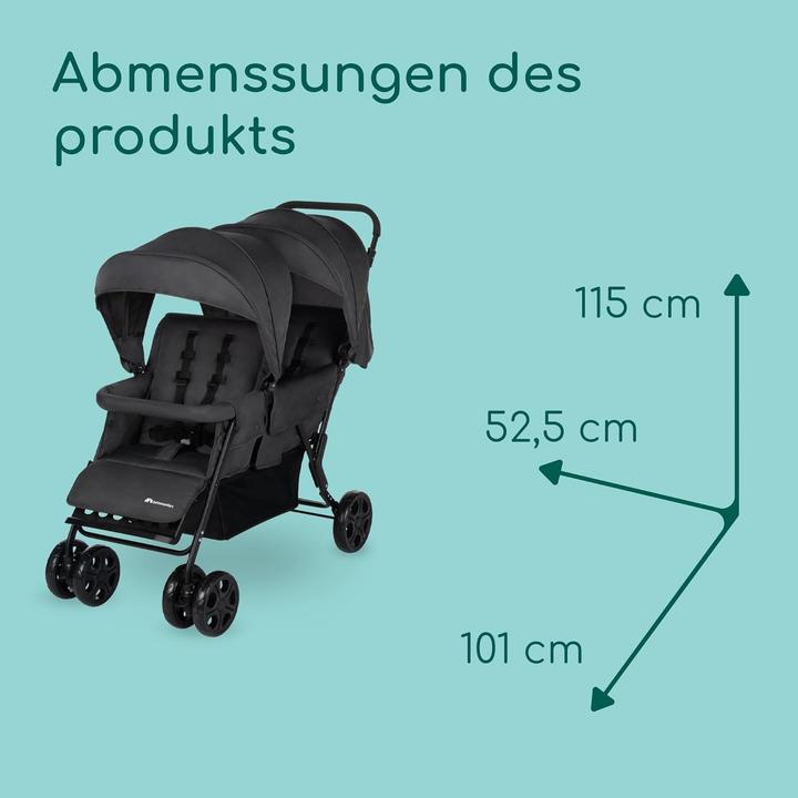 Image du produit Bebeconfort Poussette double Teamy (0 Mois - 4 Années)