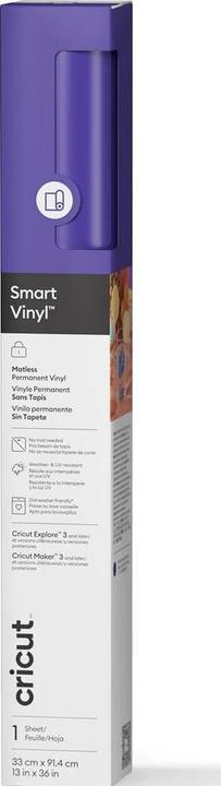 Image du produit Cricut Vinylfolie Smart Permanent 33 x 91.4 cm, 1 Stück, Violett