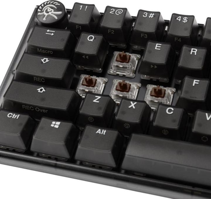 Produktbild Ducky One 3 Aura Black Mini Gaming Tastatur, RGB LED - MX-Brown (US) (Eng. Int., Kabelgebunden)