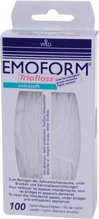 Actual product image Emoform Teeth Triofloss extra soft (0.63 m)