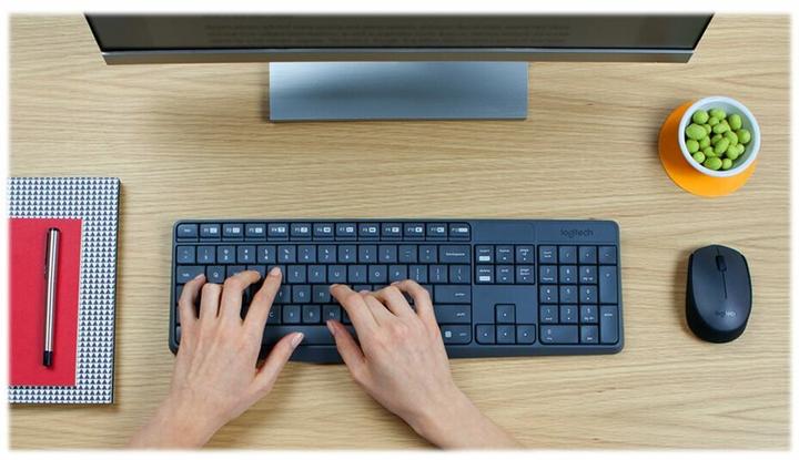 Actual product image Logitech Set MK235 (Eng. Int., Wireless)