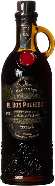 Actual product image El Ron Prohibido Solera 15 Reserva Finest Blended Mexican Rum (1 x 70 cl)