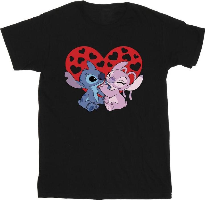 Produktbild Disney Lilo & Stitch Hearts TShirt Jungen (140, 146)