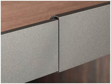 Actual product image Servetto Pull-out frame front/rear profile Papillon 560 - 800 mm anthracite