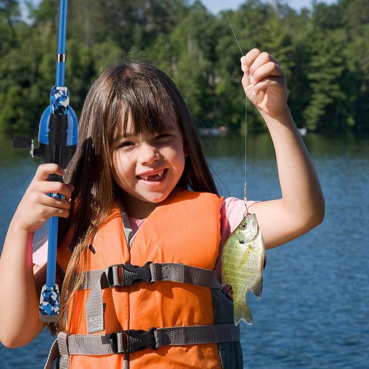 Immagine prodotto Sougayilang Kinder Teleskop-Angelruten-Set (Set da pesca, 150 cm)