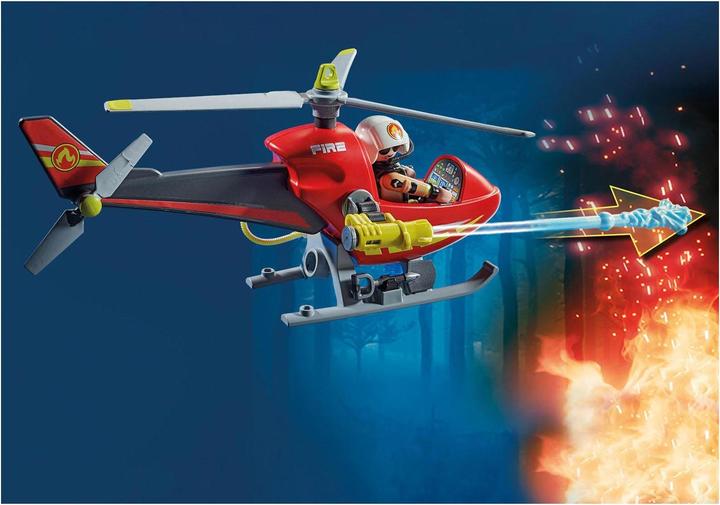 Immagine prodotto Playmobil Elicottero dei vigili del fuoco (71195, Playmobil Città d'azione)