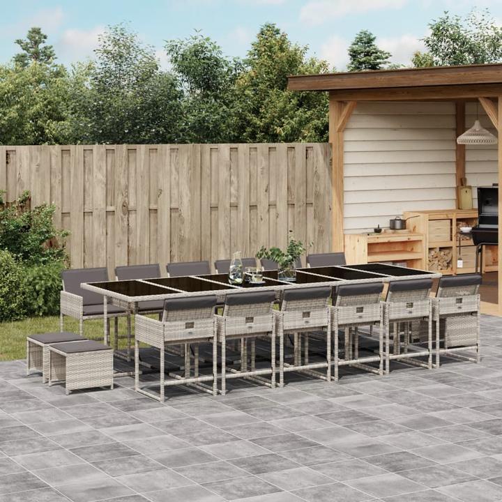 Produktbild vidaXL Garten Essgruppe (330 x 106 x 73 cm)