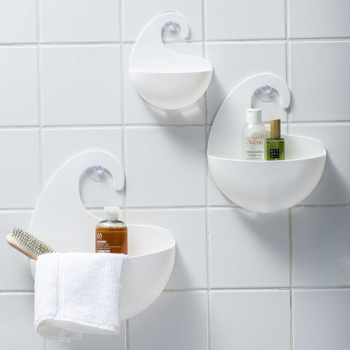 Image du produit Koziol Porte-douche Utensilo Surf M, Beige (6,5 x 21,5 x 25 cm)