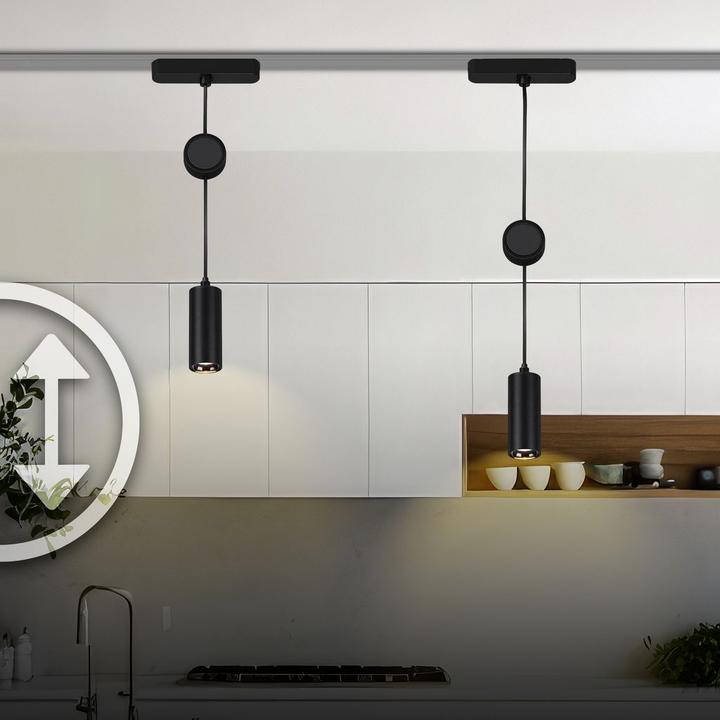 Produktbild Briloner Luxtrail 48V Schienensystem, Set, 2m, Schwarz, 4x5W