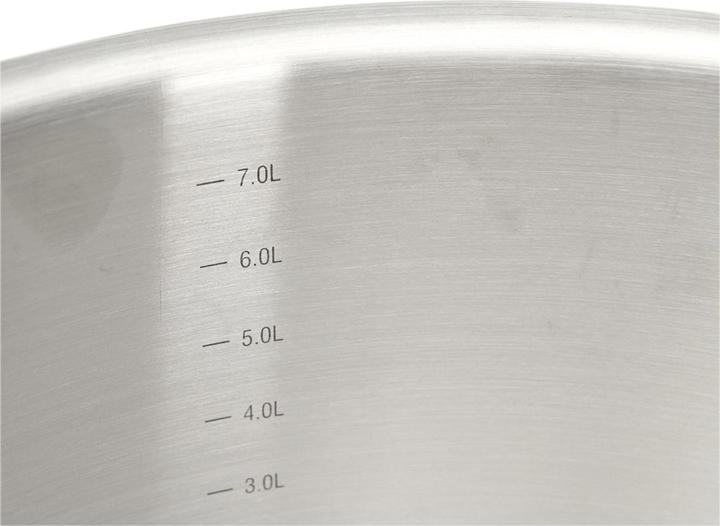 Produktbild de Buyer PRIM'APPETY Kochtopf nieder Ø28cm, Induktion (Kochtopf, Edelstahl, 28 x 12.50 cm)