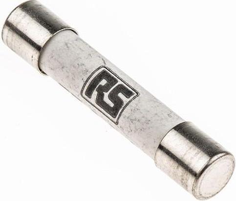 Immagine prodotto RS PRO Fusibile rapido FF HBC 6.3A 6.3x32mm (6.30 A)