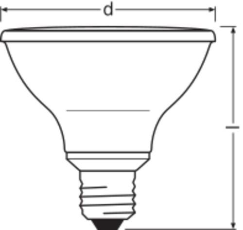 Produktbild Osram Parathom Dim Par30 (E27, 10 W, 633 lm, 1 x, G)
