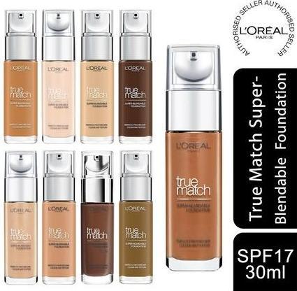 Image du produit L'Oréal Paris Fond de teint True Match Super-Blendable (10N Cocoa)