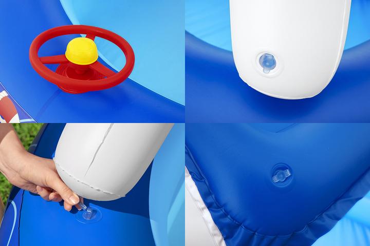 Produktbild Bestway Family Pool mit Sonnenschirm Sea Captain