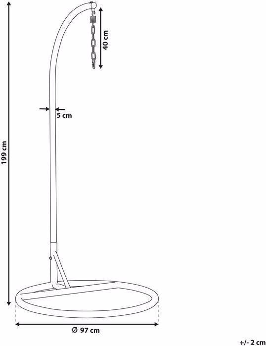 Produktbild Beliani Stan (90 kg)