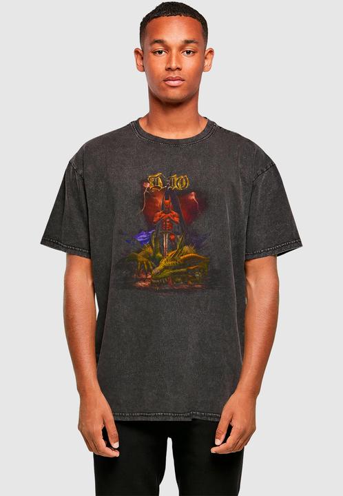 Produktbild Merchcode DIO - Fade Art Acid Washed Oversize Tee - 169611 (S)