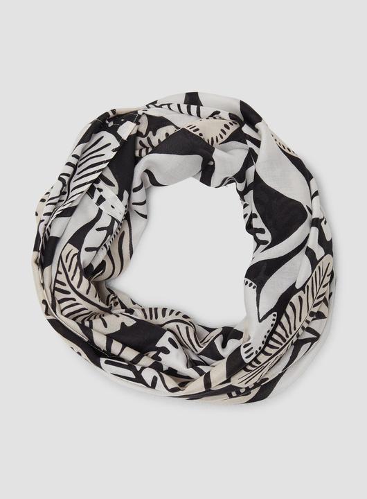 Immagine prodotto s.Oliver Snood Loop-Schal aus Viskose mit floralem Muster