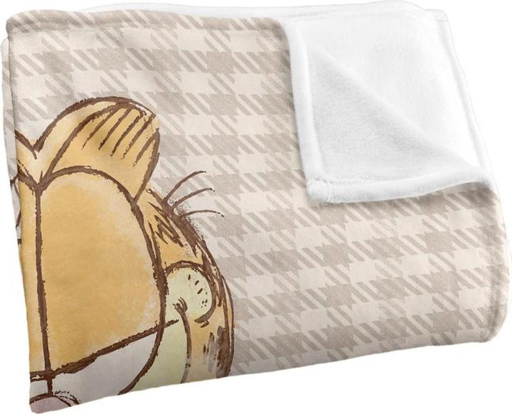 Garfield wasserfarben Decke Seidig Supersoft (152 x 127 cm)