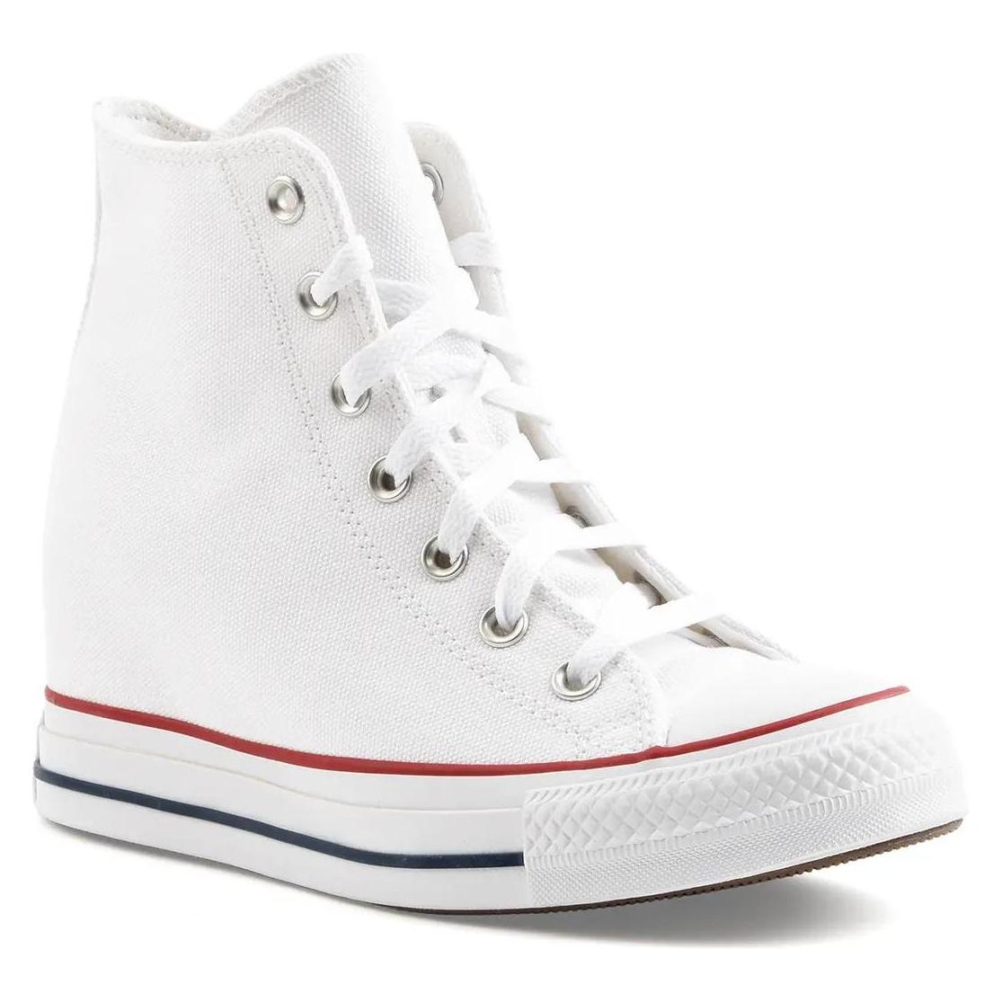 Converse, Sneakers, Chuck Taylor All Star Wedge, Weiss, (38)