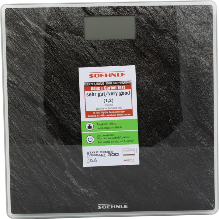 Actual product image Soehnle Style Sense Compact 300 Slate (180 kg)