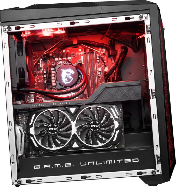Image du produit MSI Infinite X 8RE-211 (256 Go, 16 Go, Intel Core i7-8700K, GeForce GTX 1080)