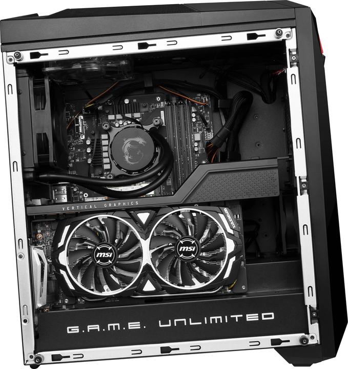 Image du produit MSI Infinite X 8RE-211 (256 Go, 16 Go, Intel Core i7-8700K, GeForce GTX 1080)