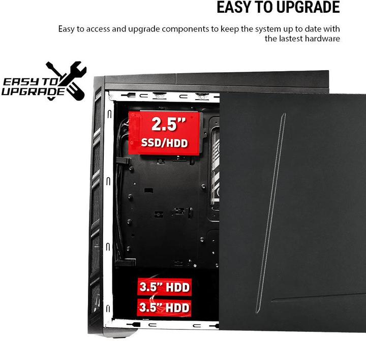 Image du produit MSI Infinite X 8RE-211 (256 Go, 16 Go, Intel Core i7-8700K, GeForce GTX 1080)