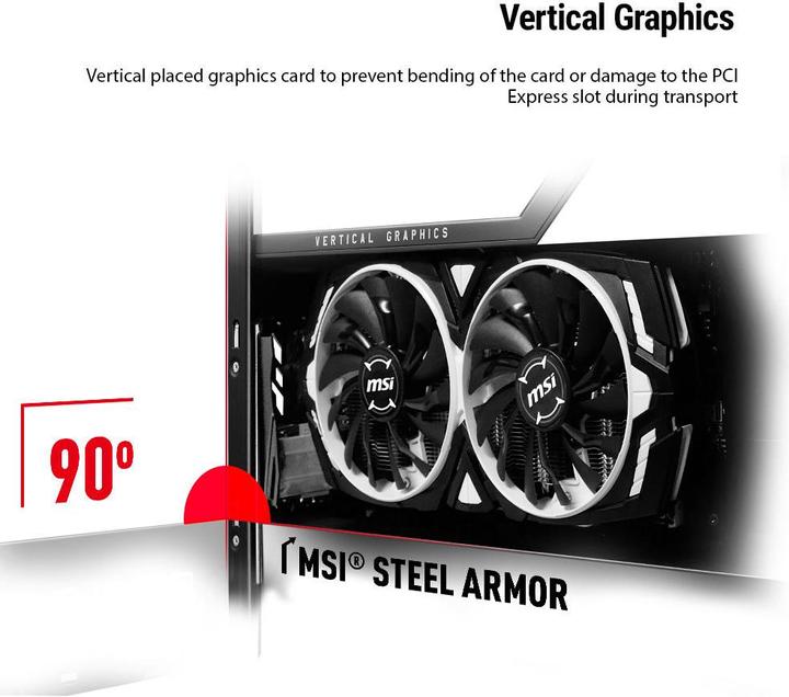 Image du produit MSI Infinite X 8RE-211 (256 Go, 16 Go, Intel Core i7-8700K, GeForce GTX 1080)