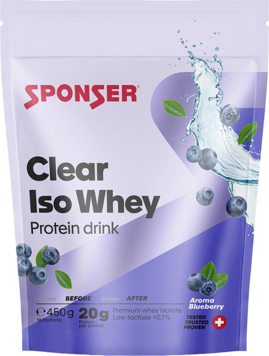 Produktbild Sponser Clear Iso Whey (450 g, 1x)