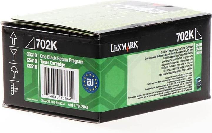 Produktbild Lexmark 70c20k0 (BK)