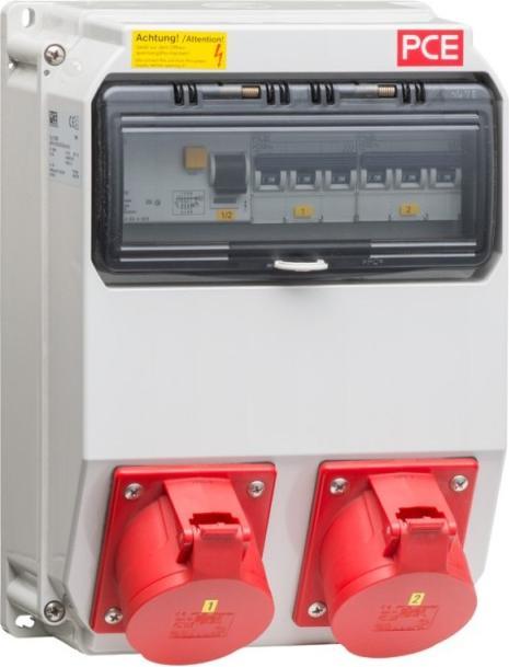 Actual product image ABN SY18Z Socket combination installation kit 1xCEE 32A,1xCEE 16A f.