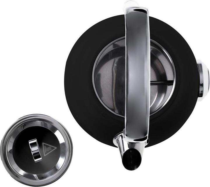 Actual product image Adler AD 1346b Kettle with a Thermomete, Electric, Power 2200 W, Capacity 1.7 L, Black (1.70 l)
