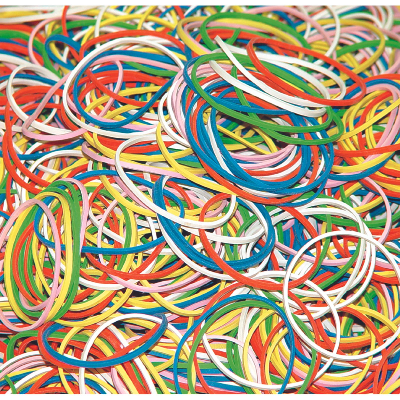 Donau, Elastici, GUMKI RECEPURKI 500G miscela di colori (7785001PL-99) (1450 pz.)