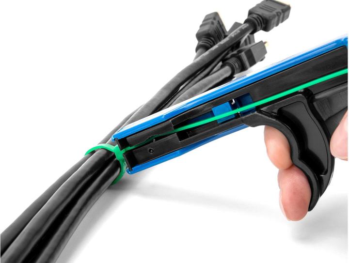 Image du produit Delock Boîte d'assortiment de colliers de serrage avec outil de serrage 350 pièces de couleur (200 mm, 350 pcs)