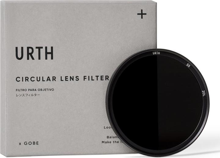 Produktbild Urth 55mm Circular Polarizing (CPL) + ND64 Lens Filter (Plus+) (Polarisationsfilter, 55 mm)