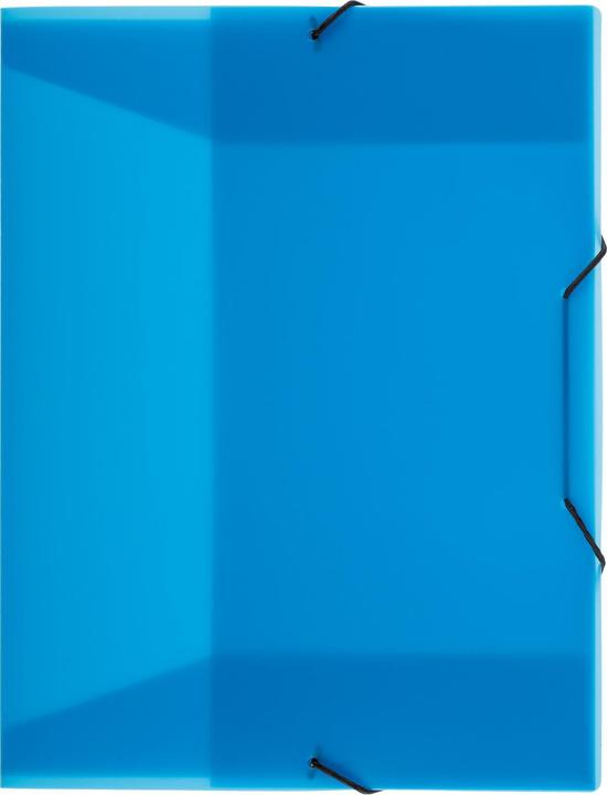 Image du produit Idena Classeur A4 élastique PP translucide turquoise (A4, 1x)