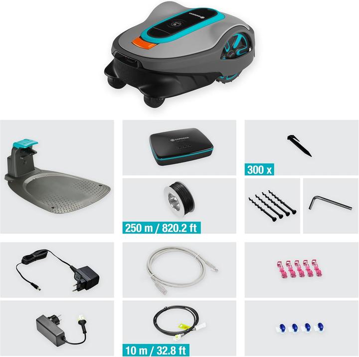 Actual product image Gardena smart SILENO life 1500 Set (1500 m²)