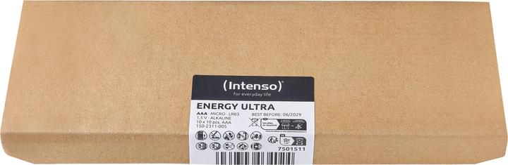 Productafbeelding Intenso Energie Ultra (100 Pcs., AAA, 1250 mAh)
