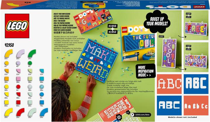 Produktbild LEGO Ergänzungsset XXL Botschaften (41950, LEGO Dots)