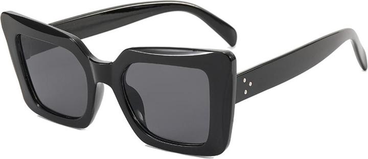 Produktbild Techsuit - Sunglasses (5277) - for Women with PC Frame and Lens, Square Shape - Black / Gray