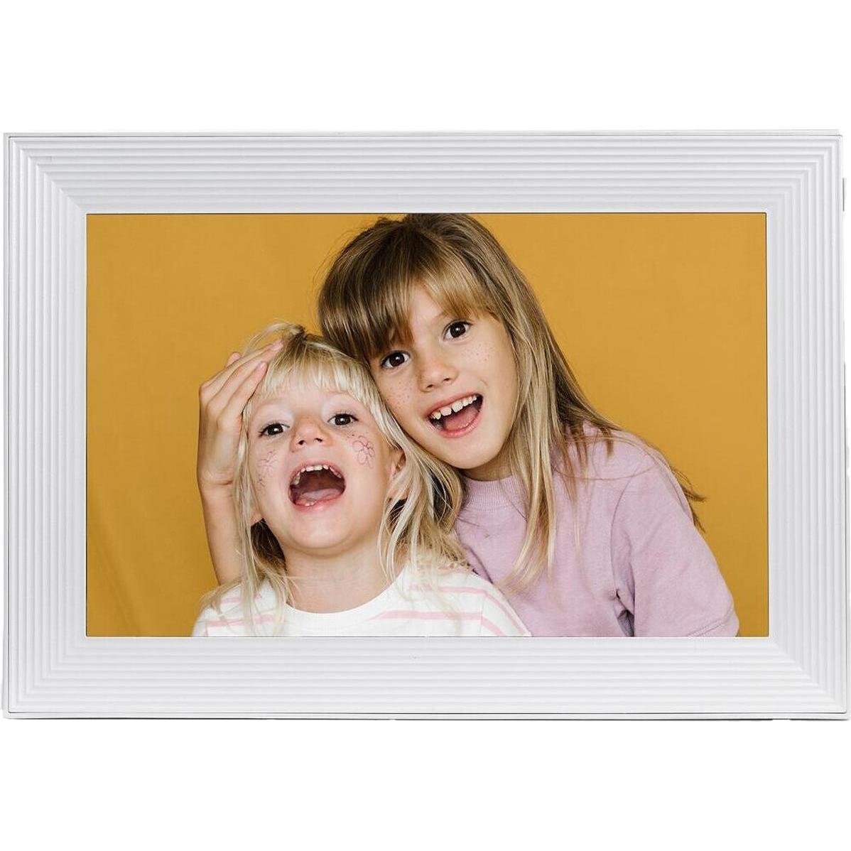 Aura Frames Carver (10.10", 1280 x 800 Pixel), Digitaler Bilderrahmen, Weiss